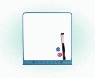 Plastic Frame Dry Erase Board