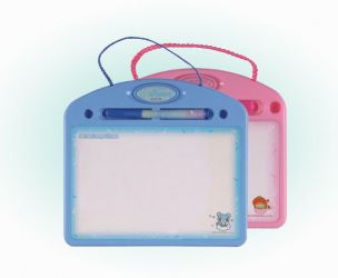 Plastic Frame Magnetic Kids Whiteboard