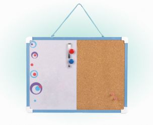 Oak Wrapped Magnetic Combo Board