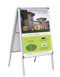 Double Sided Poster Stand A Frame