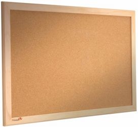 Cork Hardwood Frame Notice Board